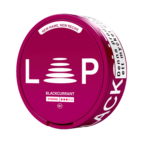 LOOP Blackcurrant Strong 8,9mg, 5-pakke med nikotinposer