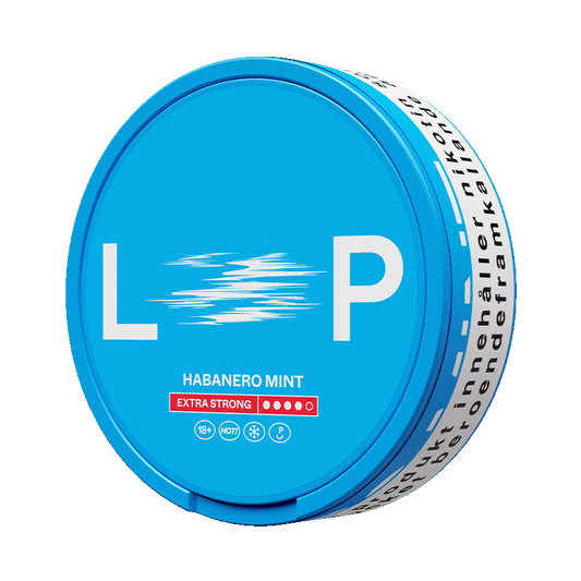 LOOP Habanero Mint Extra Strong 11,8mg, 5-pakke med nikotinposer