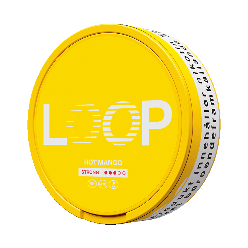 LOOP Hot Mango Strong 8,9mg, 5-pakke med nikotinposer