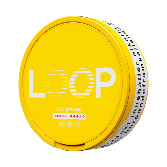 LOOP Hot Mango Strong 8,9mg, 5-pakke med nikotinposer