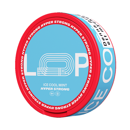 LOOP Ice Cool Mint Hyper Strong 14,8mg, 5-pakke med nikotinposer