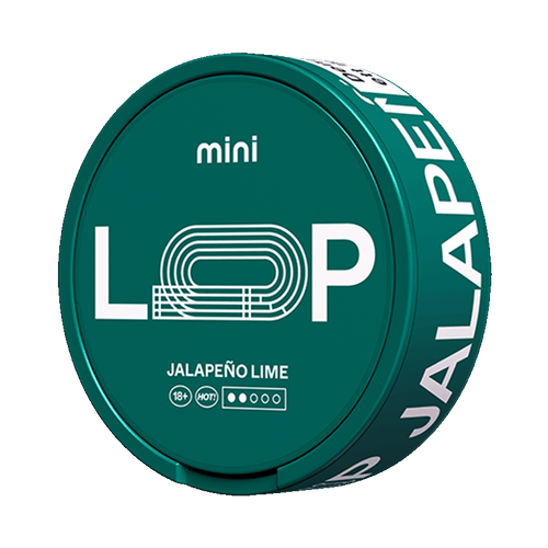 LOOP Jalapeño Lime Mini 6,3mg, 5-pakke med nikotinposer