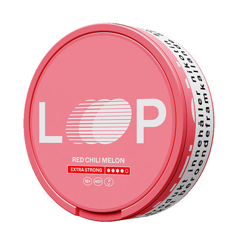 LOOP Red Chili Melon Extra Strong 11,8mg, 5-pakke med nikotinposer