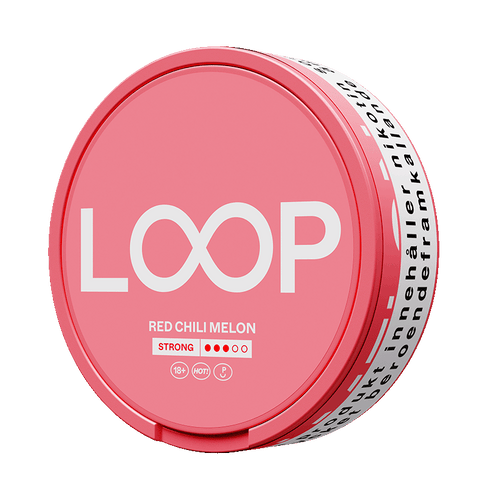 LOOP Red Chili Melon Strong 8,9mg, 5-pakke med nikotinposer