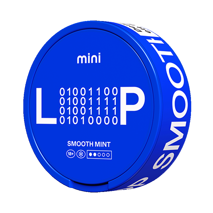 LOOP Smooth Mint Mini 6,3mg, 5-pakke med nikotinposer