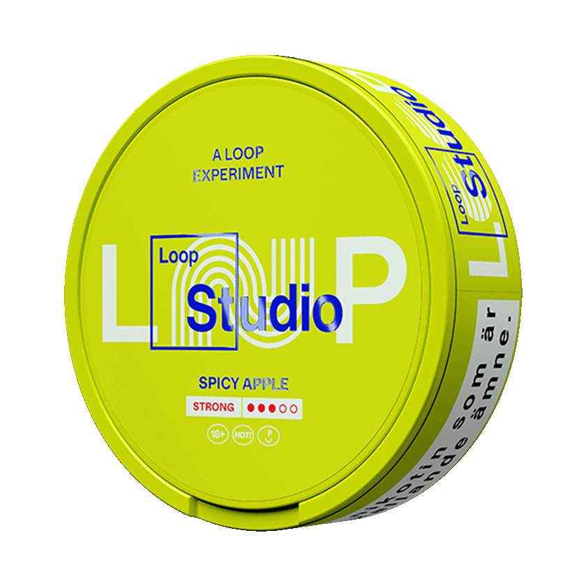 LOOP Spicy Apple Strong 8,9mg, 5-pakke med nikotinposer