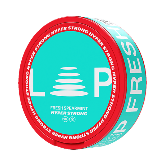 LOOP Fresh Spearmint Hyper Strong 14,8mg, 5-pakke med nikotinposer