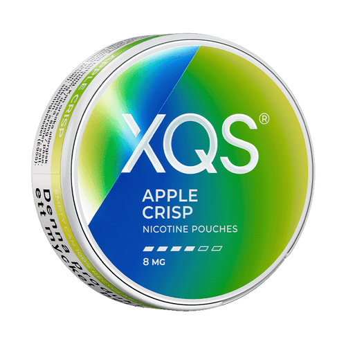 XQS Apple Crisp 8mg, 5-pakke med nikotinposer