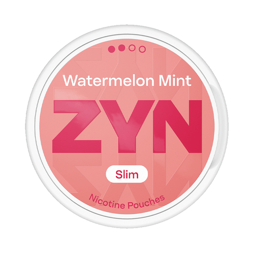 ZYN Watermelon Mint 6mg, 5-pakke med nikotinposer