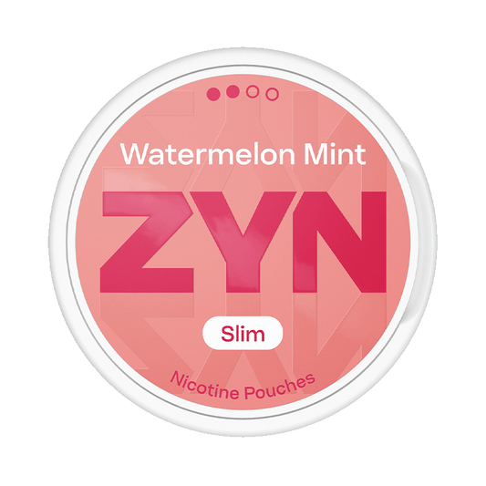 ZYN Watermelon Mint 6mg, 5-pakke med nikotinposer