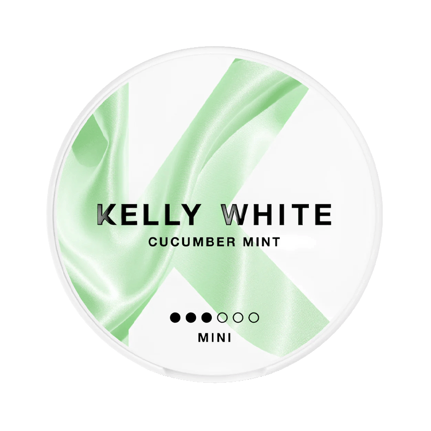Kelly White Cucumber Mint Mini 5mg, 5-pakke med nikotinposer