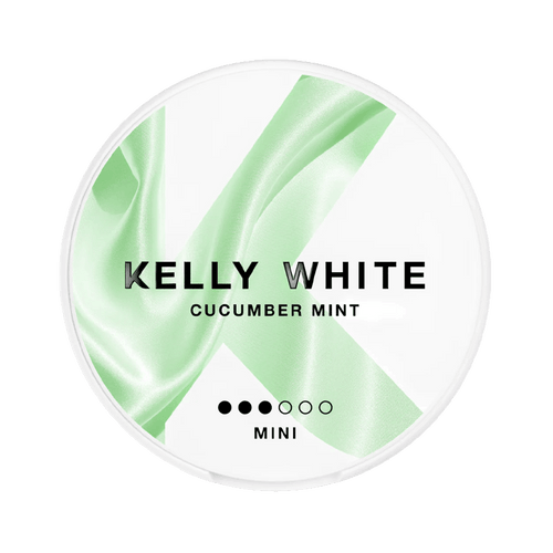 Kelly White Cucumber Mint Mini 5mg, 5-pakke med nikotinposer