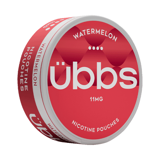 Übbs Watermelon 11mg, 5-pakke med nikotinposer