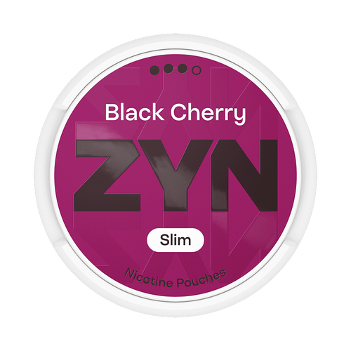 ZYN Black Cherry 9mg, 5-pakke med nikotinposer