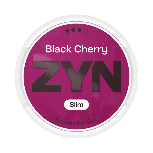 ZYN Black Cherry 9mg, 5-pakke med nikotinposer