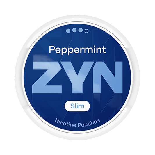 ZYN Peppermint 9mg, 5-pakke med nikotinposer