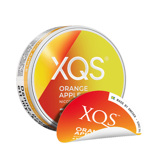 XQS Orange Apple 8mg, 5-pakke med nikotinposer