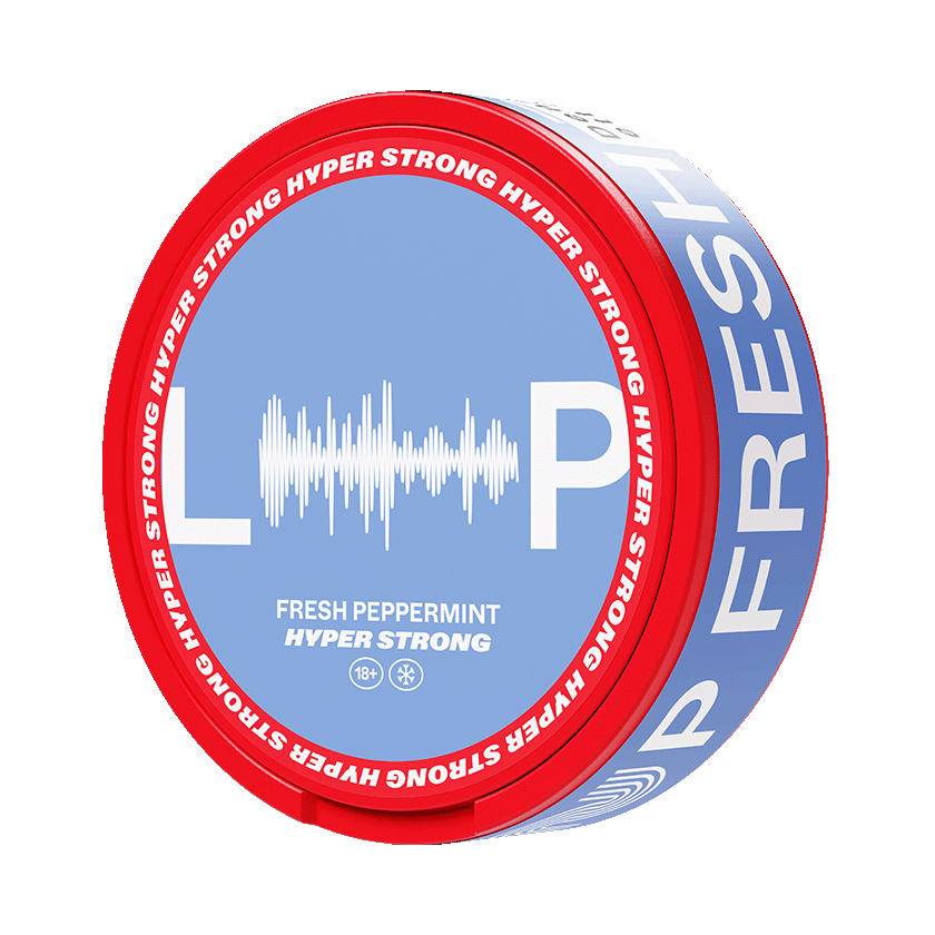 LOOP Fresh Peppermint Hyper Strong 14,8mg, 5-pakke med nikotinposer