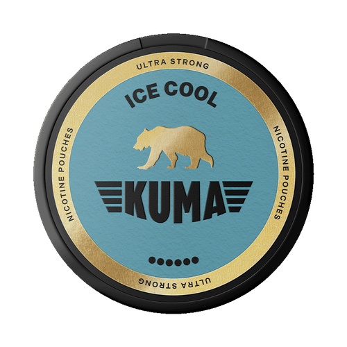 KUMA Ice Cool Ultra Strong 11mg, 5-pakke med nikotinposer