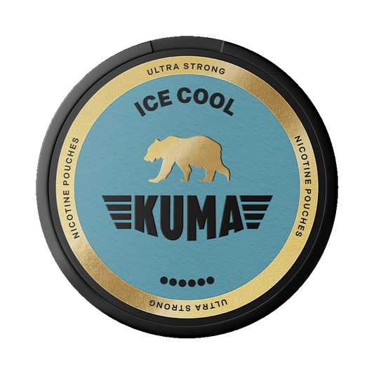 KUMA Ice Cool Ultra Strong 11mg, 5-pakke med nikotinposer