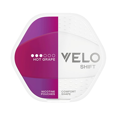 VELO Shift Hot Grape 8mg, 5-pakke med nikotinposer