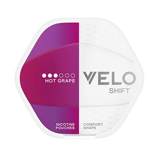 VELO Shift Hot Grape 8mg, 5-pakke med nikotinposer