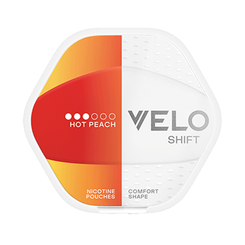 VELO Shift Hot Peach 8mg, 5-pakke med nikotinposer