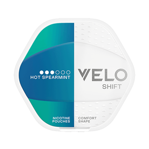 VELO Shift Hot Spearmint 8mg, 5-pakke med nikotinposer