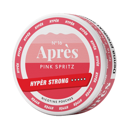 Après No.16 Pink Spritz Hyper Strong 11mg, 5-pakke med nikotinposer