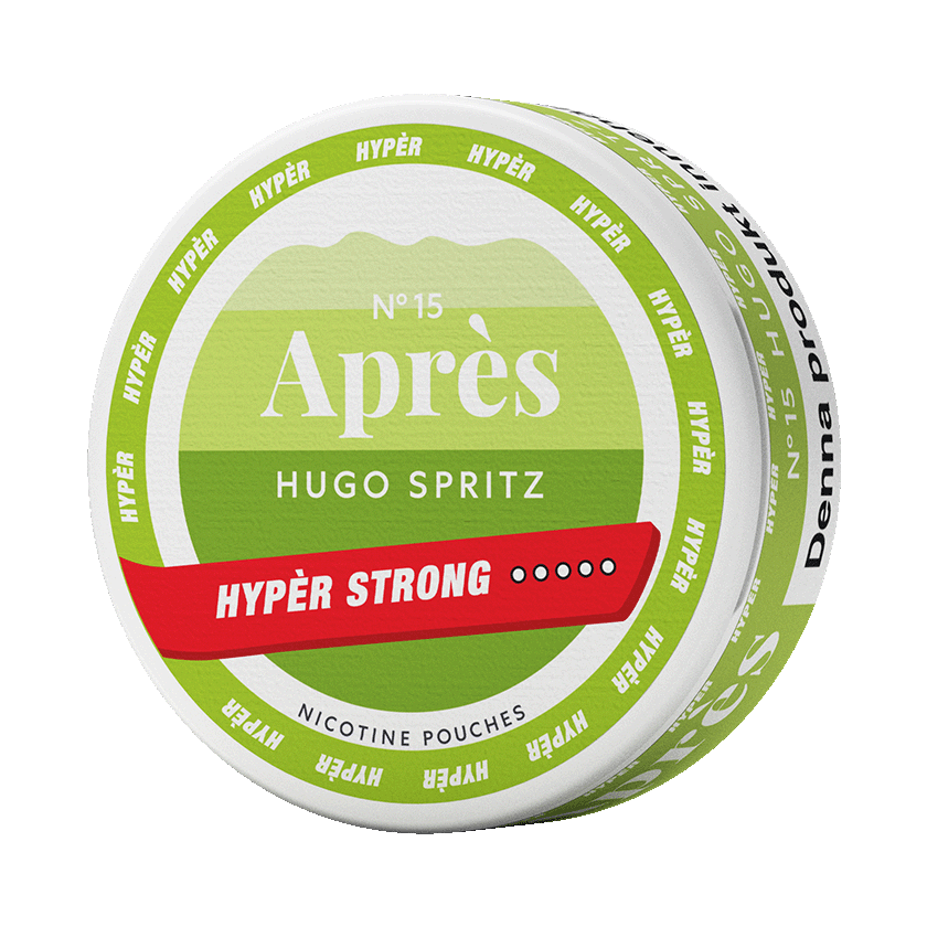 Après No.15 Hugo Spritz Hypèr Strong 11mg, 5-pakke med nikotinposer