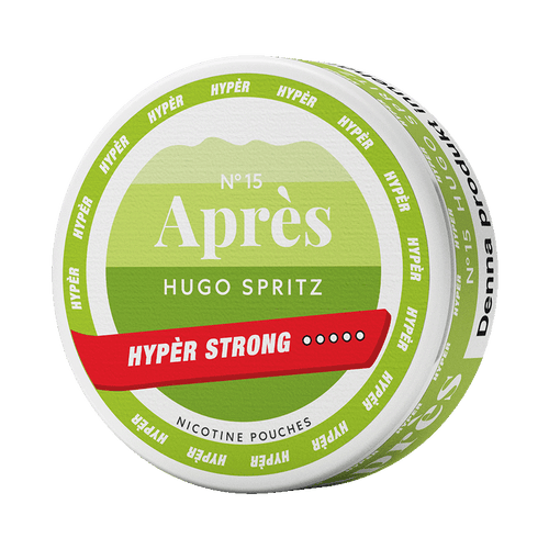 Après No.15 Hugo Spritz Hypèr Strong 11mg, 5-pakke med nikotinposer