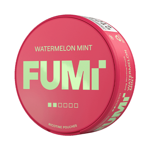 FUMi Watermelon Mint 4mg, 5-pakke med nikotinposer