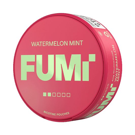 FUMi Watermelon Mint 4mg, 5-pakke med nikotinposer