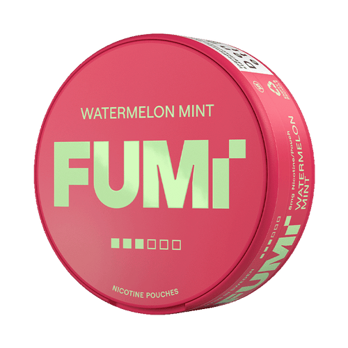 FUMi Watermelon Mint 8mg, 5-pakke med nikotinposer