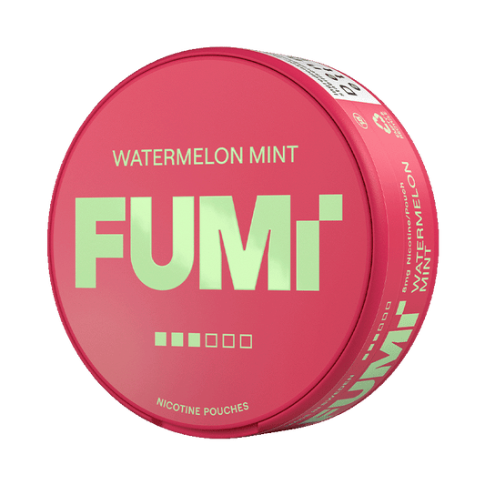 FUMi Watermelon Mint 8mg, 5-pakke med nikotinposer