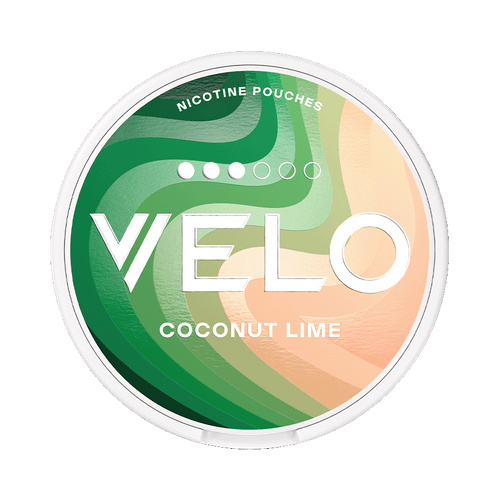 VELO Coconut Lime 8mg, 5-pakke med nikotinposer