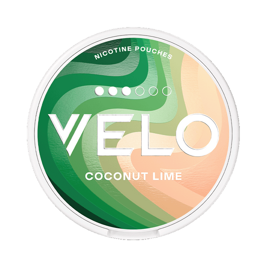 VELO Coconut Lime 8mg, 5-pakke med nikotinposer