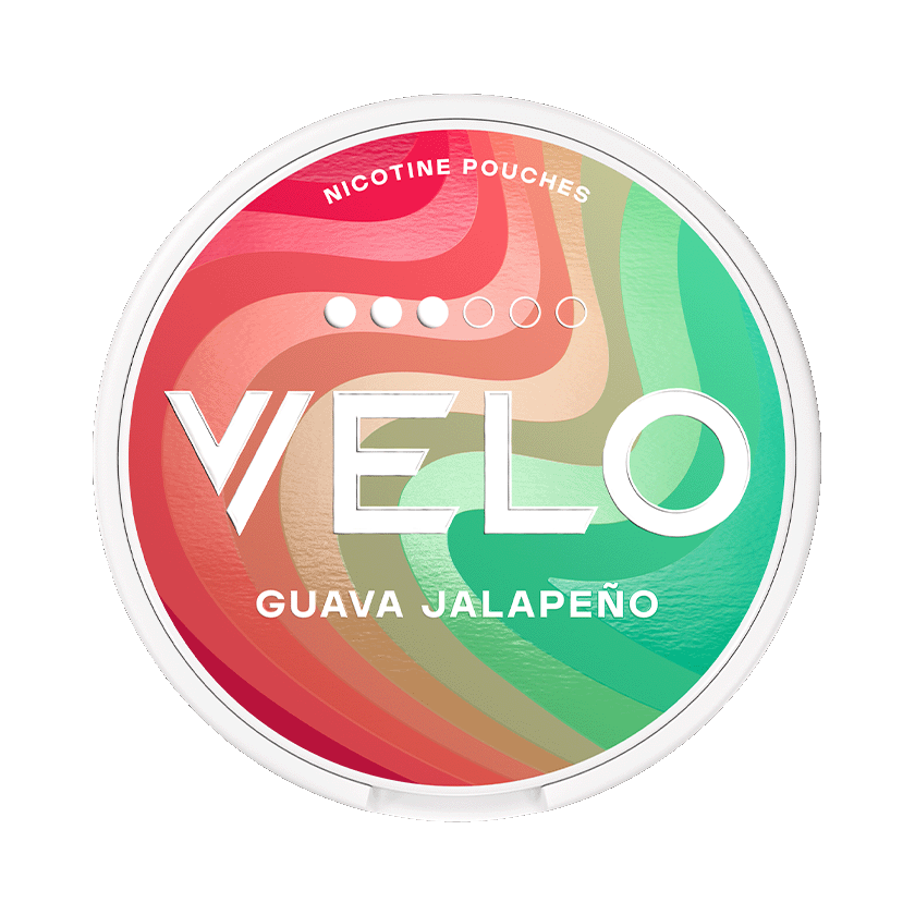 VELO Guava Jalapeño 8mg, 5-pakke med nikotinposer