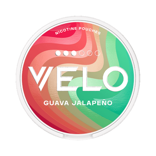 VELO Guava Jalapeño 8mg, 5-pakke med nikotinposer