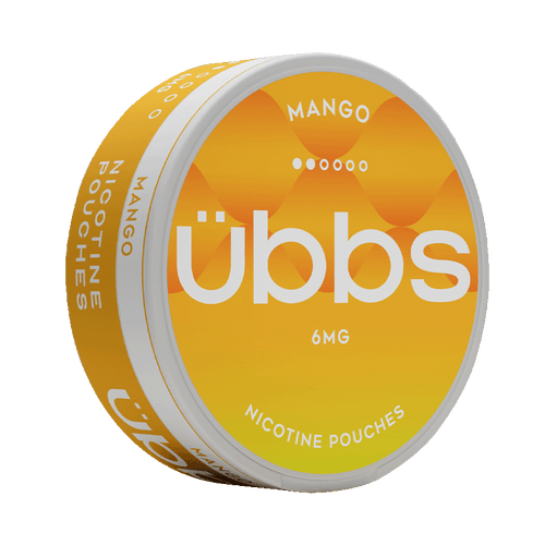 Übbs Mango 6mg, 5-pakke med nikotinposer