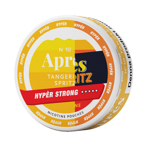 Après No.10 Tangerine Spritz Hypèr Strong 11mg, 5-pakke med nikotinposer