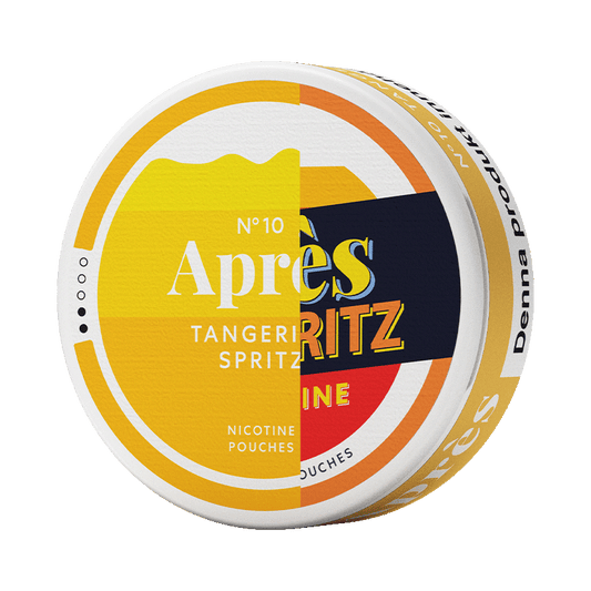 Après No.10 Tangerine Spritz 4,4mg, 5-pakke med nikotinposer