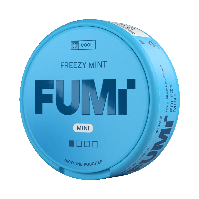 FUMi Freezy Mint Mini 4mg, 5-pakke med nikotinposer