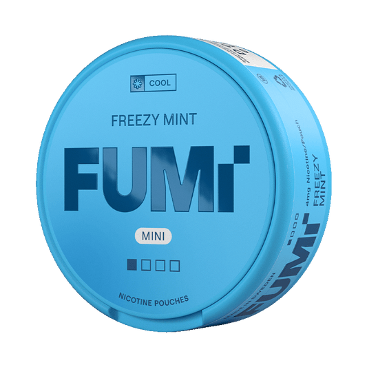 FUMi Freezy Mint Mini 4mg, 5-pakke med nikotinposer