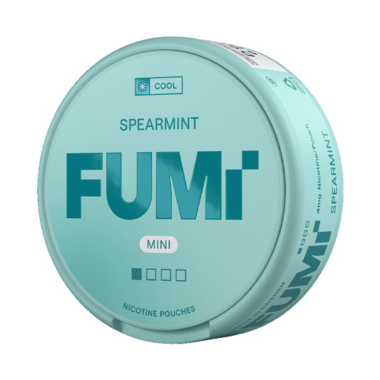 FUMi Spearmint Mini 4mg, 5-pakke med nikotinposer