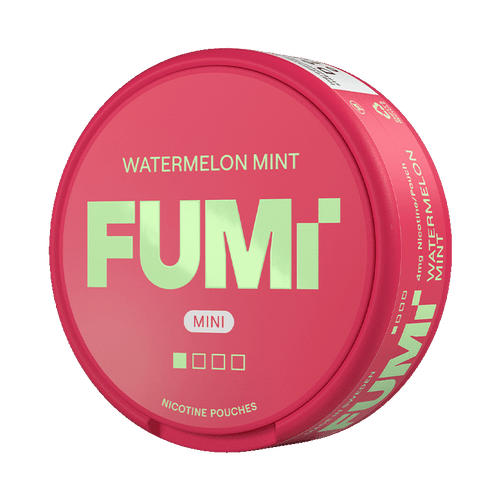 FUMi Watermelon Mint Mini 4mg, 5-pakke med nikotinposer