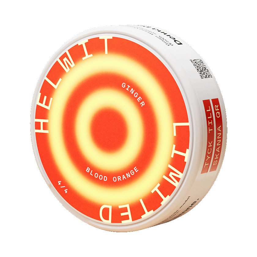 Helwit Ginger Blood Orange Limited Edition 6mg, 5-pakke med nikotinposer