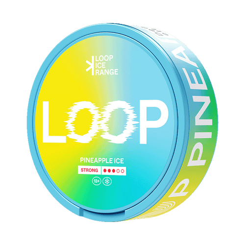 LOOP Pineapple Ice Strong 8,9mg, 5-pakke med nikotinposer