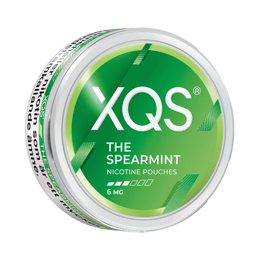 XQS The Spearmint 6mg, 5-pakke med nikotinposer