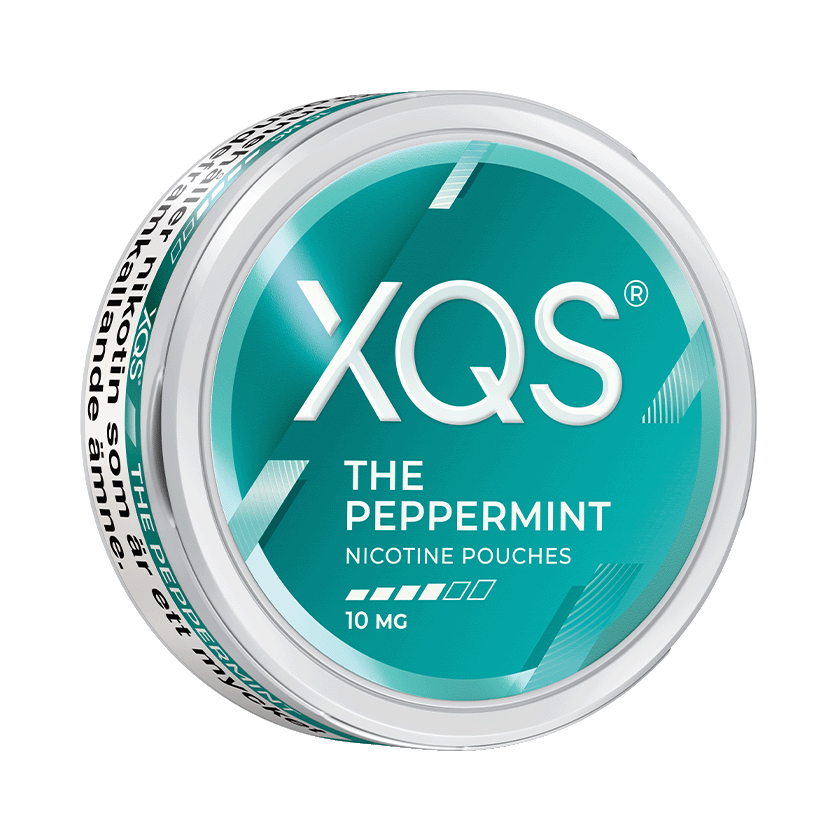 XQS The Peppermint 10mg, 5-pakke med nikotinposer